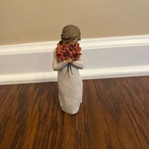 Willow Tree Figurine with Red Bouquet